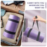 Thick Yoga Knee Cushion with Carry Strap