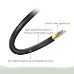 Universal Power Cord for Fitness Equipment Treadmills