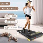 Compact Under Desk Treadmill with LED Display