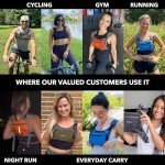 Lightweight Reflective Running Chest Pack and Bag