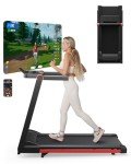 DeerRun Folding Incline Treadmill for Home Fitness