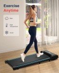 Compact Under Desk Walking Pad Treadmill