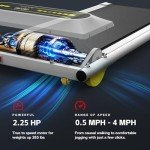 Portable Under Desk Treadmill for Home Fitness