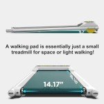 Portable Under Desk Treadmill for Home Fitness