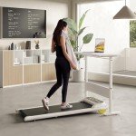 Portable Under Desk Treadmill for Home Fitness