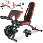 Adjustable Weight Bench for Full Body Workouts