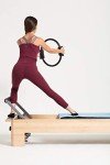 Non-Slip Blue Pilates Reformer Mat Towel