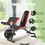 Adjustable Weight Bench for Full Body Workouts