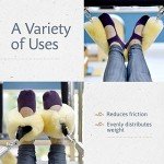 Genuine Sheepskin Strap Covers for Fitness Equipment