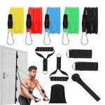Versatile Resistance Bands Set for Home Workouts