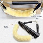 Genuine Sheepskin Strap Covers for Fitness Equipment