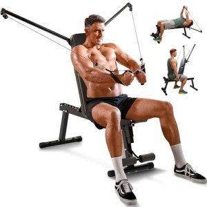Adjustable Weight Bench for Full-Body Workouts