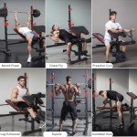 Olympic Weight Bench Set with Leg Extension/Curl