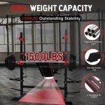 Olympic Weight Bench Set with Leg Extension/Curl