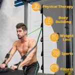 Versatile Resistance Bands Set for Home Workouts