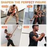 EASYMAKE Resistance Bands for Effective Home Workouts