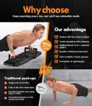 Versatile Push Up Board with Accessories for Home Workouts