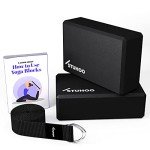 Yoga Block Set with Strap and E-book