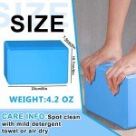 10-Pack High Density EVA Foam Yoga Blocks