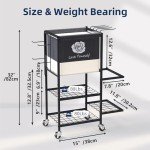 Versatile Home Gym Storage Rack on Wheels