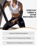 CAMBIVO Elbow Brace Set for Pain Relief