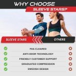Elbow Compression Sleeve for Pain Relief & Support