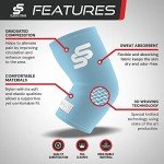Elbow Compression Sleeve for Pain Relief & Support