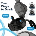 AQUAFIT 1 Gallon Water Bottle with Straw