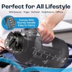 AQUAFIT 1 Gallon Water Bottle with Straw