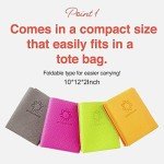 Primasole Folding Travel Yoga Mat - Jungle Green