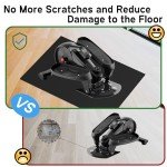 Non-Slip Mat for Under Desk Ellipticals