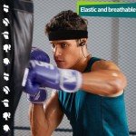 8-Pack Non-Slip Sport Headbands for Men