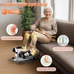Adjustable Under Desk Elliptical for Home Fitness