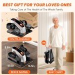 Adjustable Under Desk Elliptical for Home Fitness