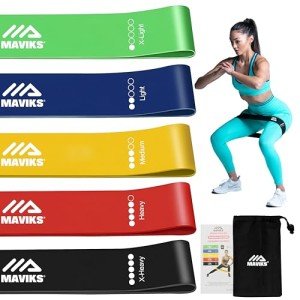 MAVIKS Resistance Bands Set for Home Workouts