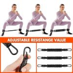 Ankle Resistance Bands for Leg and Glutes Workouts