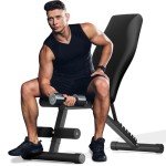 Adjustable Weight Bench for Full Body Workouts