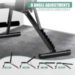 Adjustable Weight Bench for Full Body Workouts