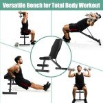 Adjustable Weight Bench for Full Body Workouts