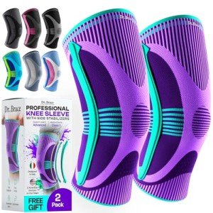 Elite Knee Brace with Size Stabilizer - 2 Pack
