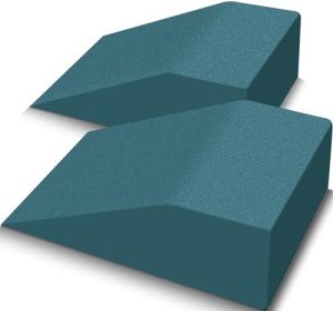 2 Pack Supportive Squat Wedge Blocks for Fitness