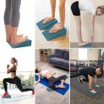 2 Pack Supportive Squat Wedge Blocks for Fitness