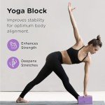 Yoga Blocks Set of 2 - Non-Slip Foam