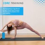 Biguphate Non-Slip Yoga Blocks for Stability, Blue