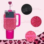 Vortika Water Bottle Pouch with Straw Covers