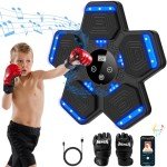 Smart Bluetooth Music Boxing Machine with Gloves