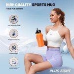 32 oz Insulated Stainless Steel Sports Water Bottle