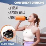 32 oz Insulated Stainless Steel Sports Water Bottle