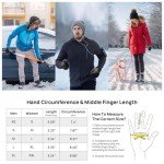 Touchscreen Winter Gloves for Outdoor Sports