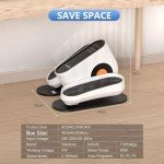 Under Desk Electric Elliptical Machine for Home Use